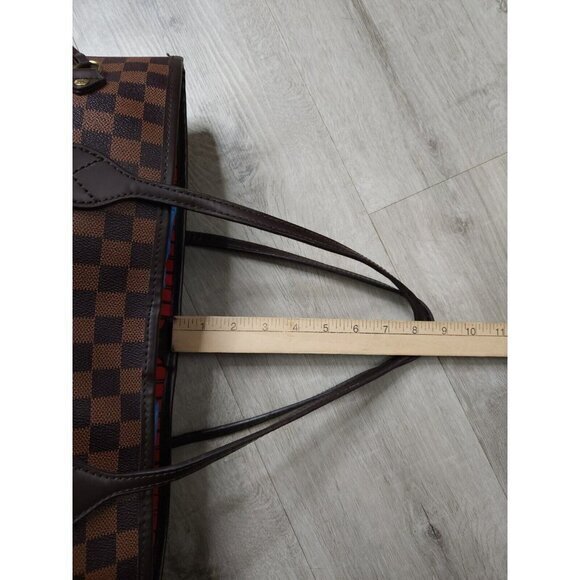Replica Louis Vuitton Damier‎ Ebene Neo Neverfull Tote Bag - Picture 4 of 16